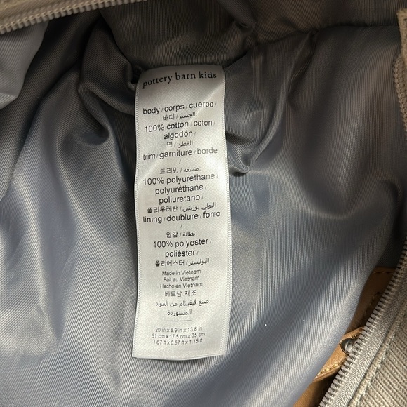 Pottery Barn Kids Classic Monogrammed Diaper Bag - Picture 14 of 15